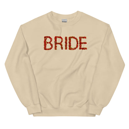 Red Rose Bride Sweatshirt