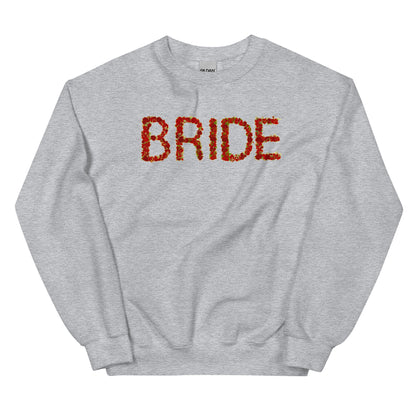 Red Rose Bride Sweatshirt