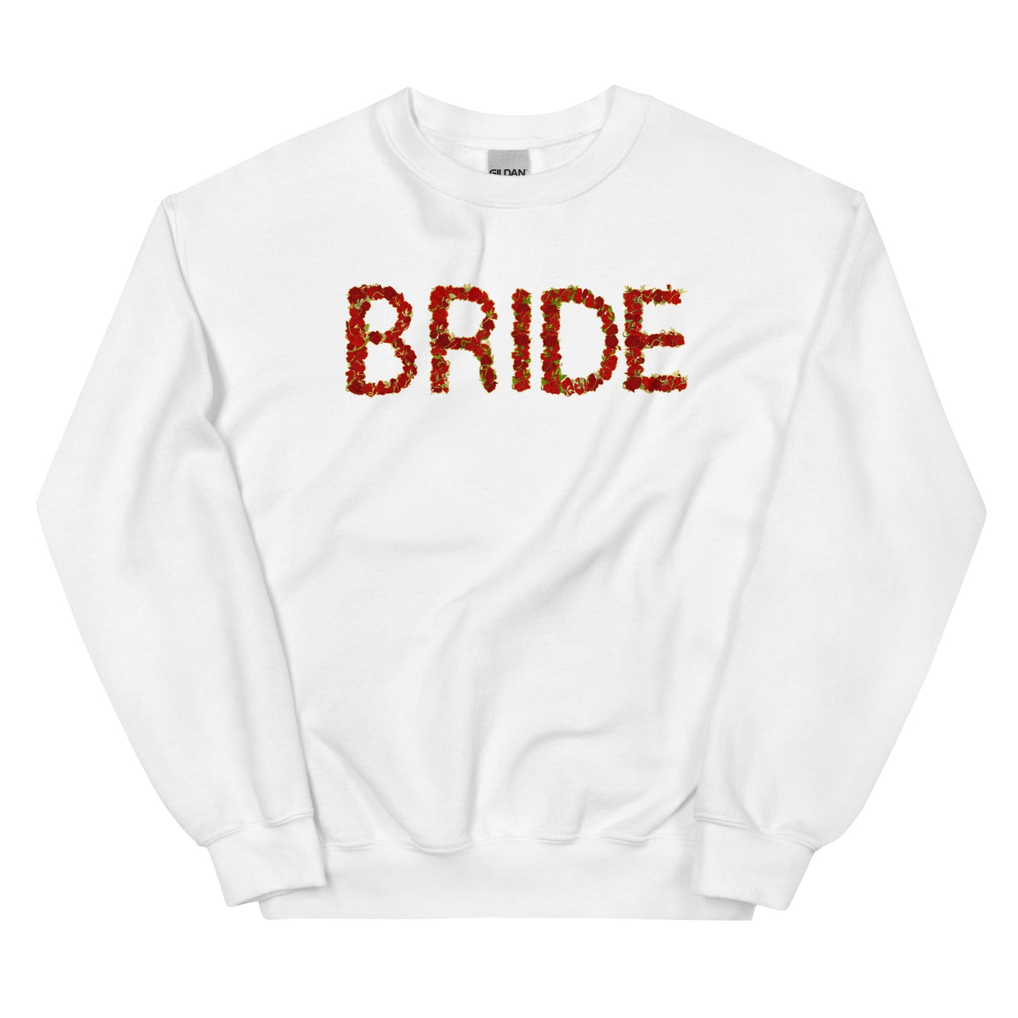 Red Rose Bride Sweatshirt