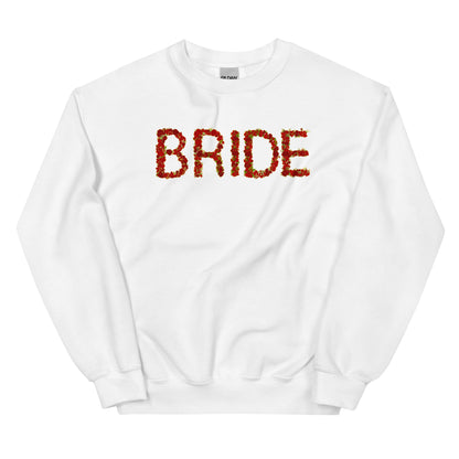 Red Rose Bride Sweatshirt