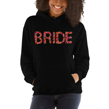 Multicolor Rose Bride Hoodie