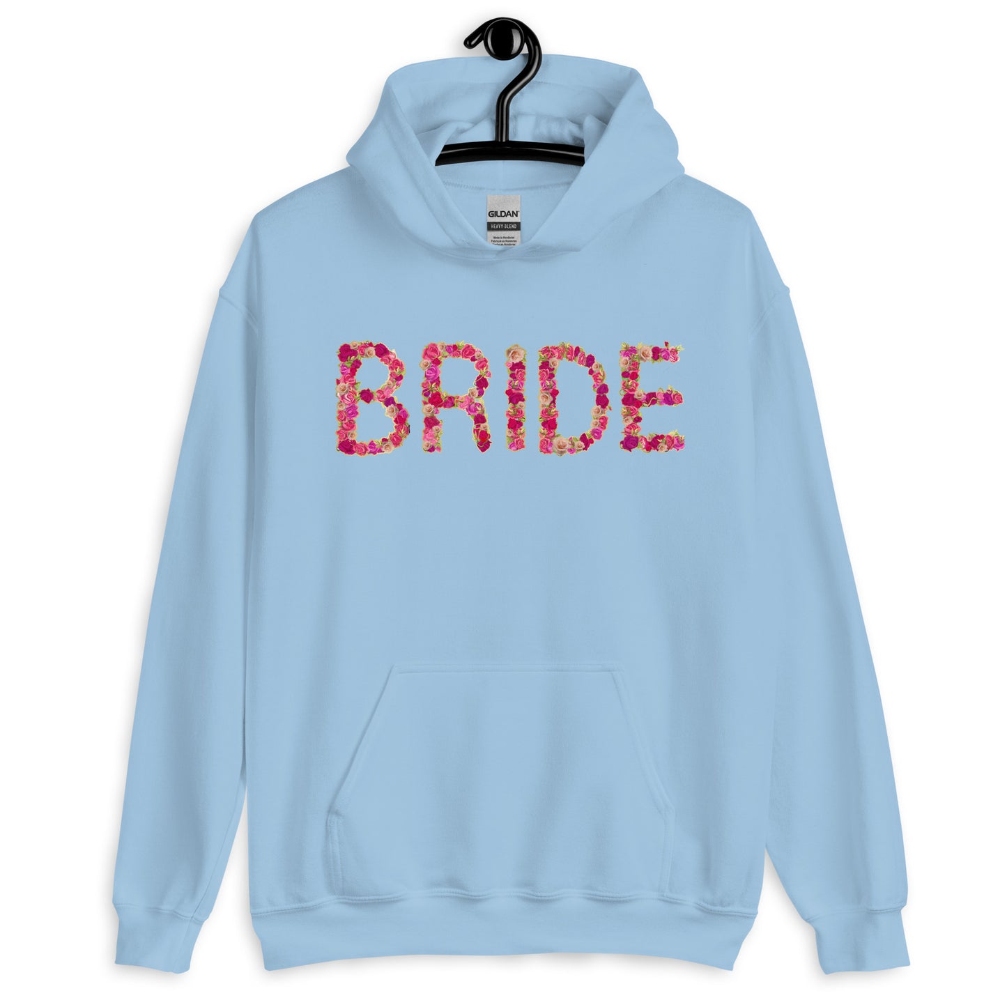 Pink Rose Bride Hoodie