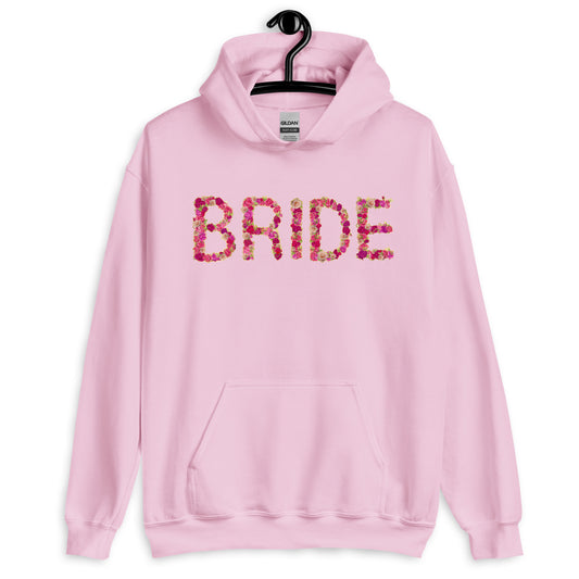 Pink Rose Bride Hoodie