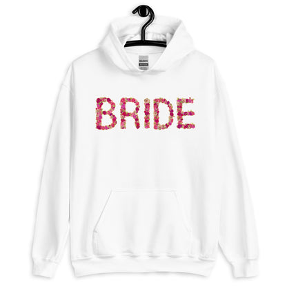 Pink Rose Bride Hoodie