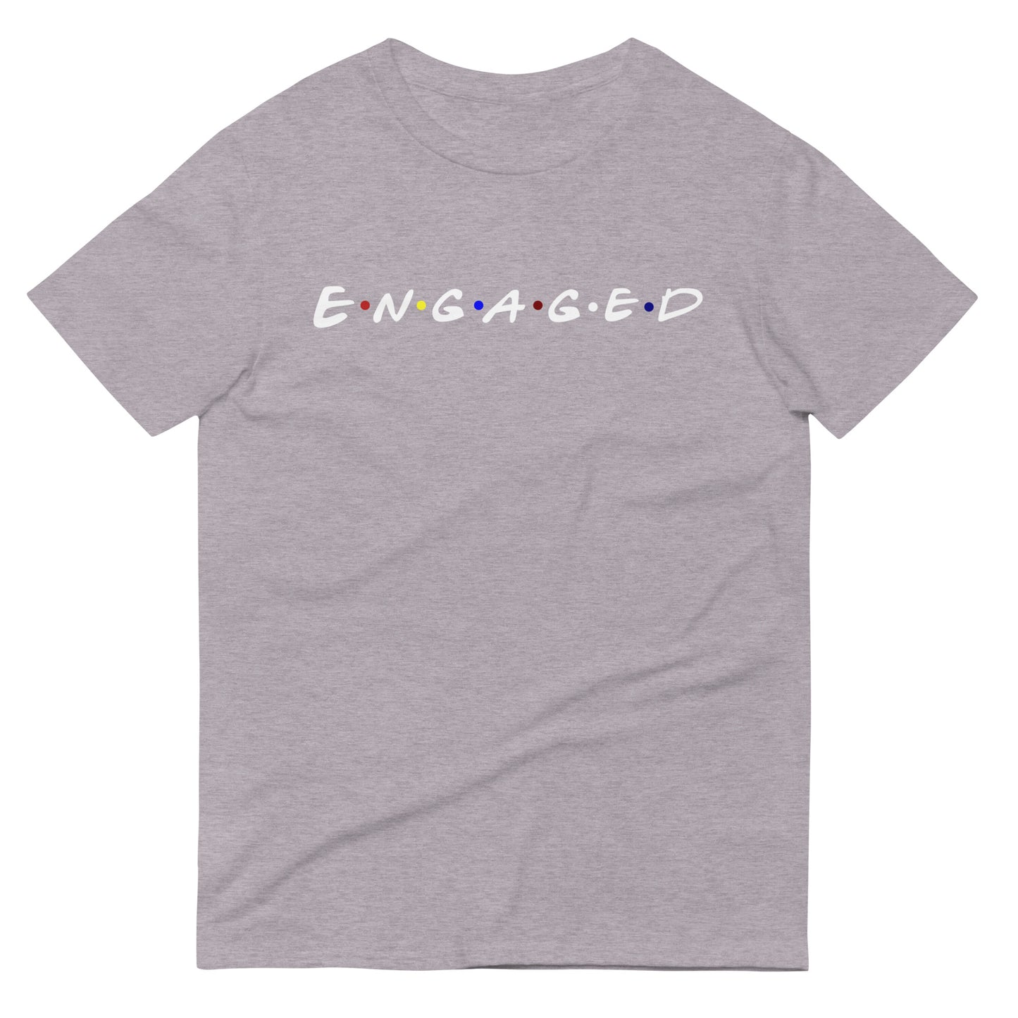 Nostalgic Font Unisex Engaged Tee