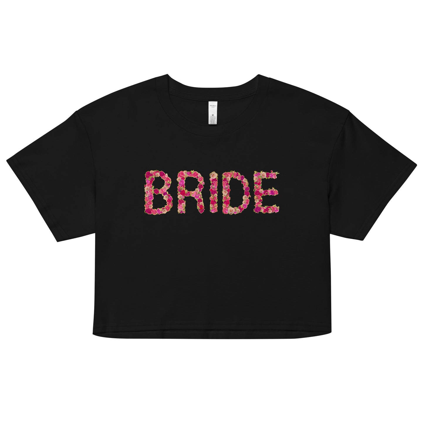 Pink Rose Bride Crop