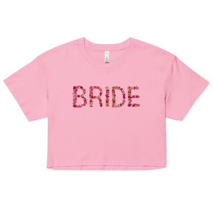 Pink Rose Bride Crop