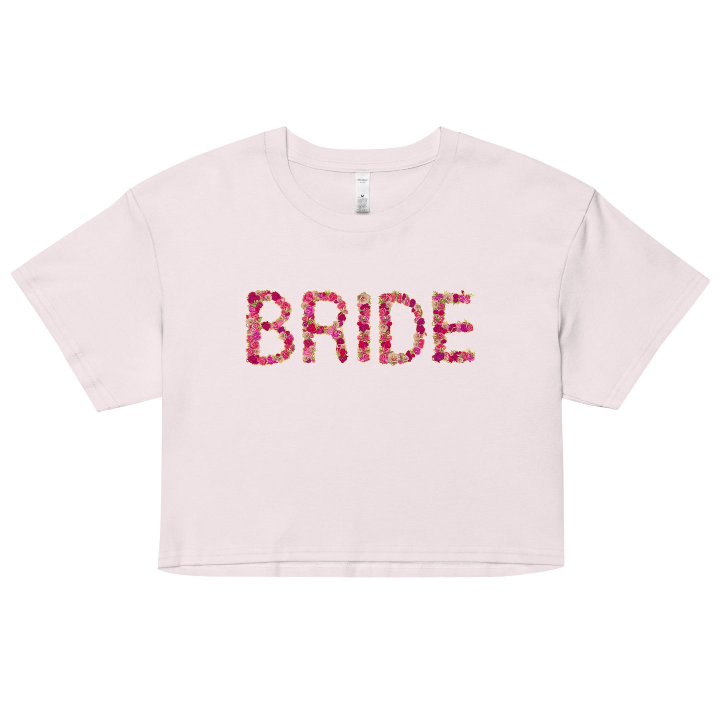 Pink Rose Bride Crop